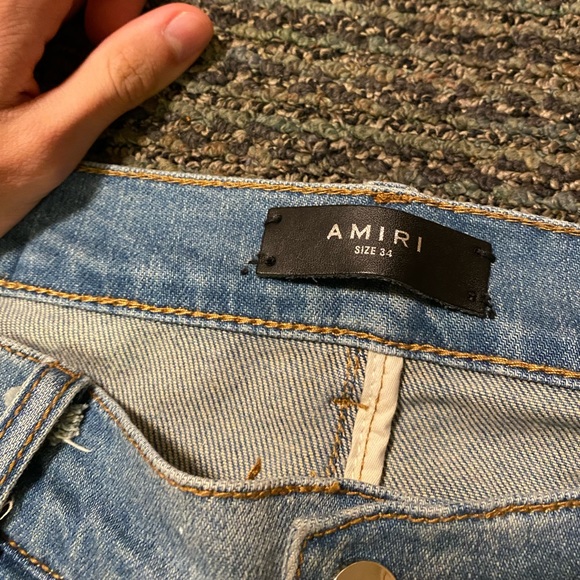 Amiri Crystal Painter Jeans - Picture 4 of 5